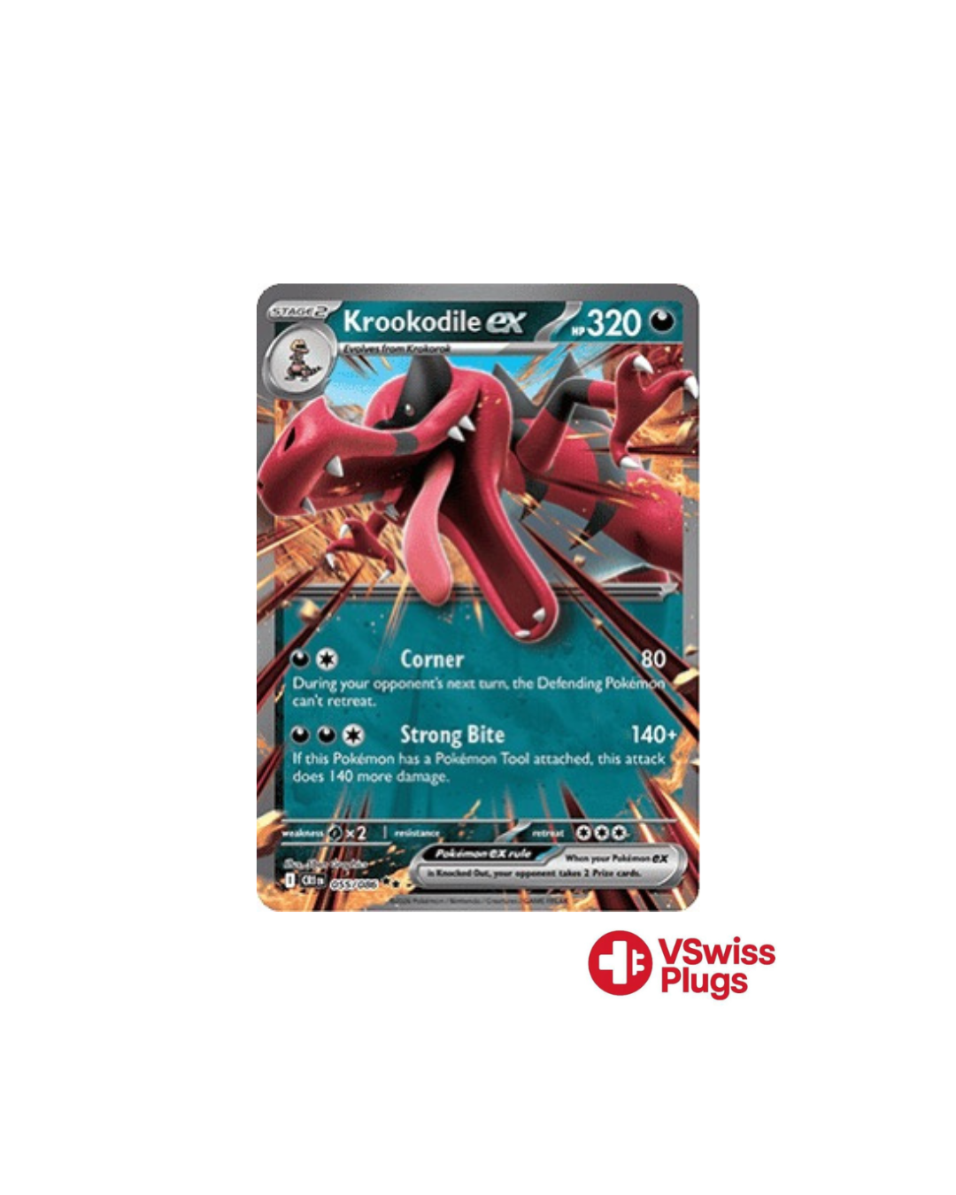 Krookodile EX 055/086 EN
