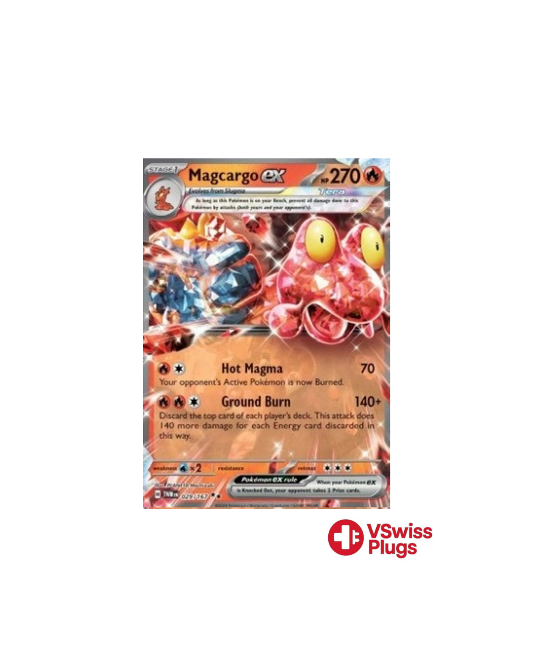 Magcargo EX 029/167 EN