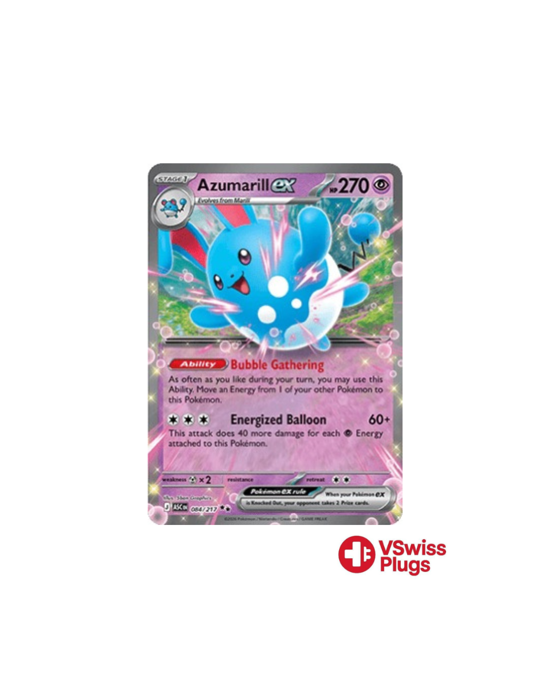 Azumarill EX 084/217 EN