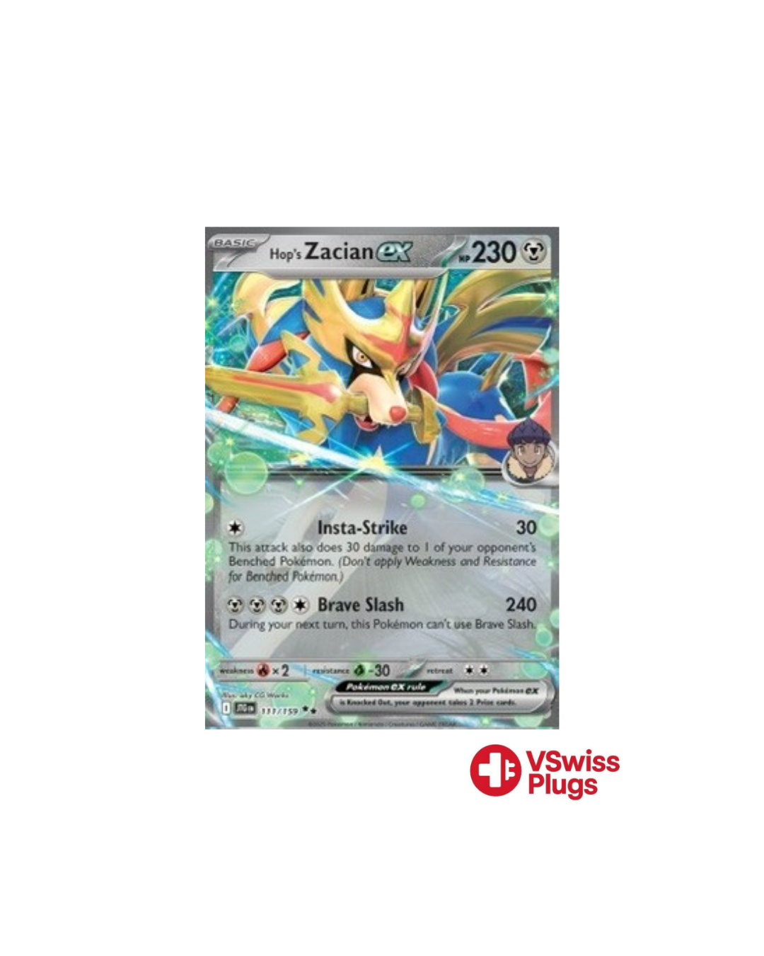 Hop’s Zacian EX 111/159 EN