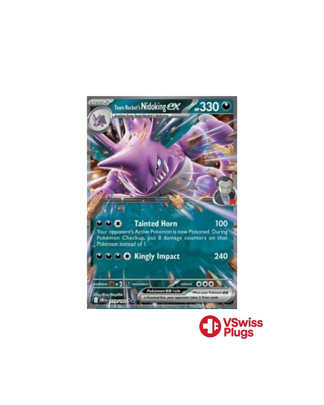 Team Rocket's Nidoking 119/182 EN