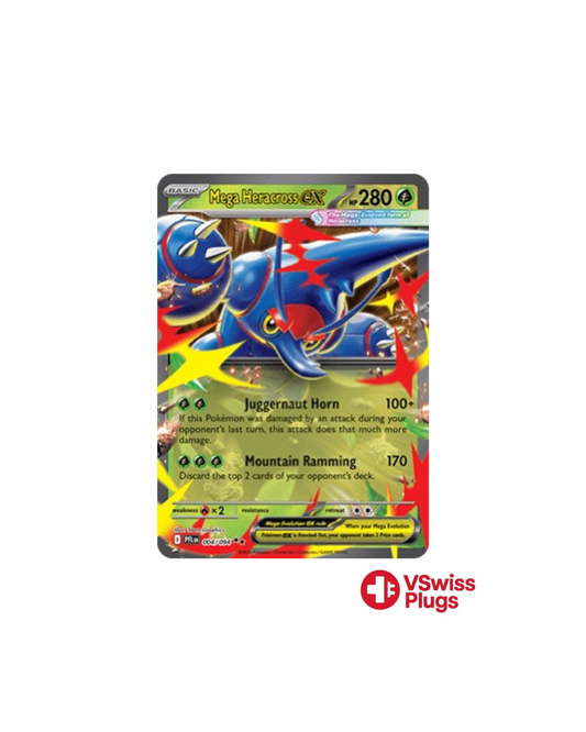 Mega Heracross EX 004/094 EN
