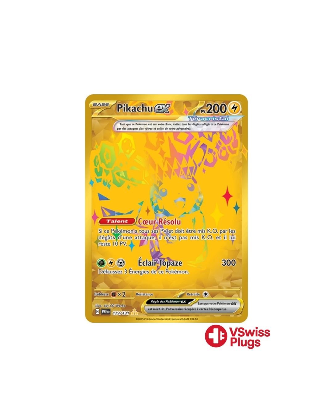 Pikachu EX 179/131 FR