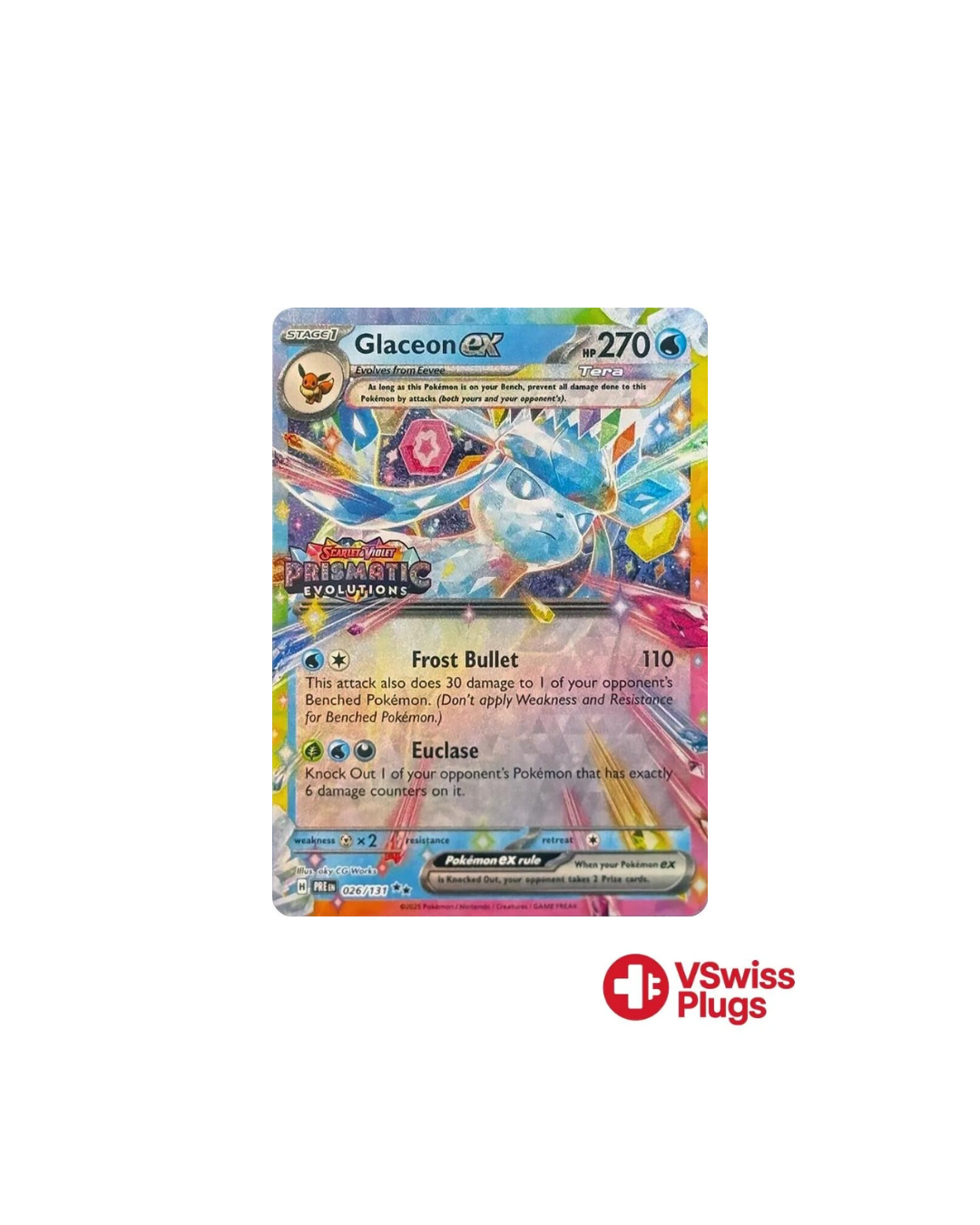 Glaceon EX 026/131 [Stamped-Sealed] EN