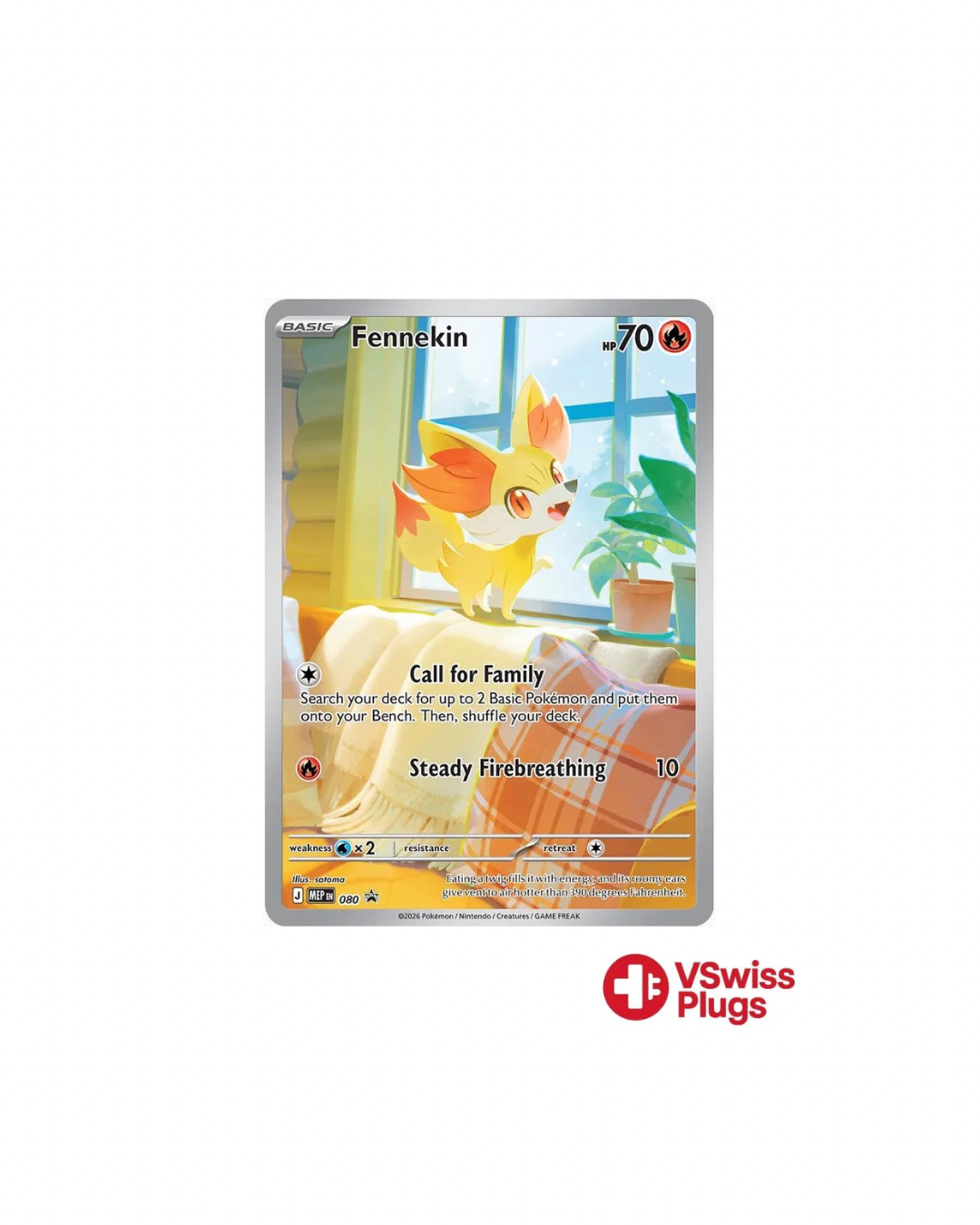 Fennekin 080 [Sealed] EN