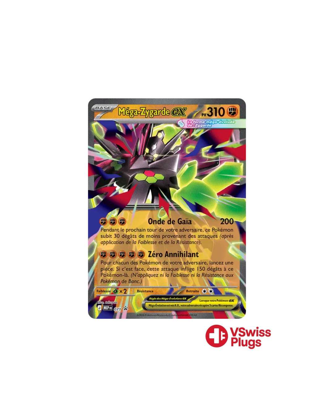 Méga-Zygarde EX 071 FR