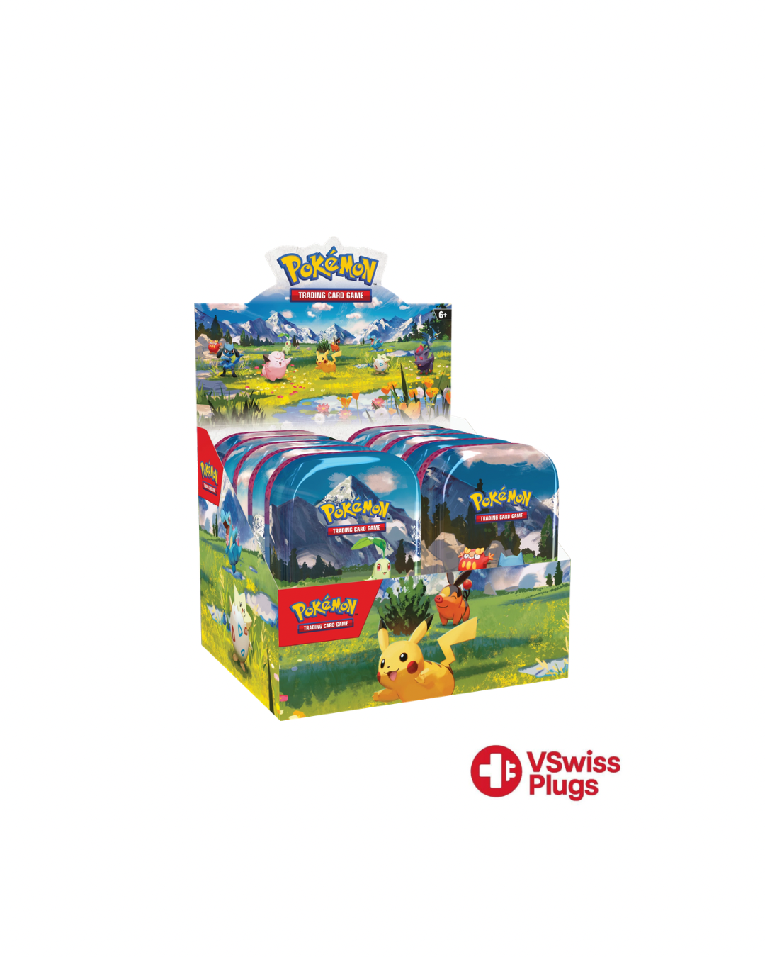 Display Mini Tin Mega-Evolution FR (SEALED)
