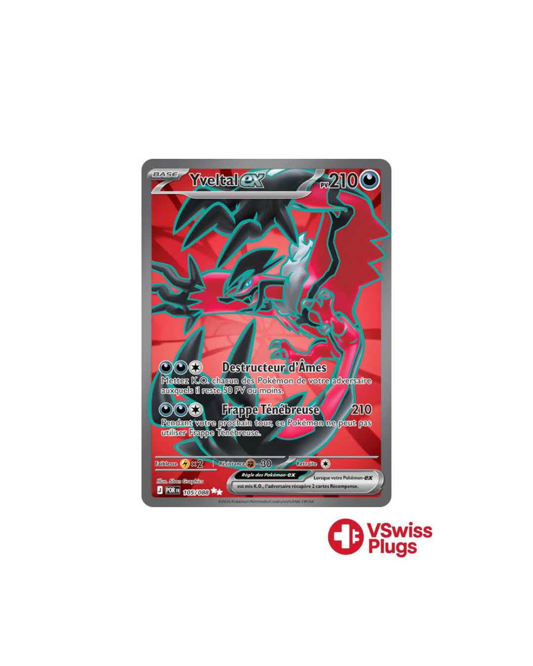 Yveltal EX 105/088 FR