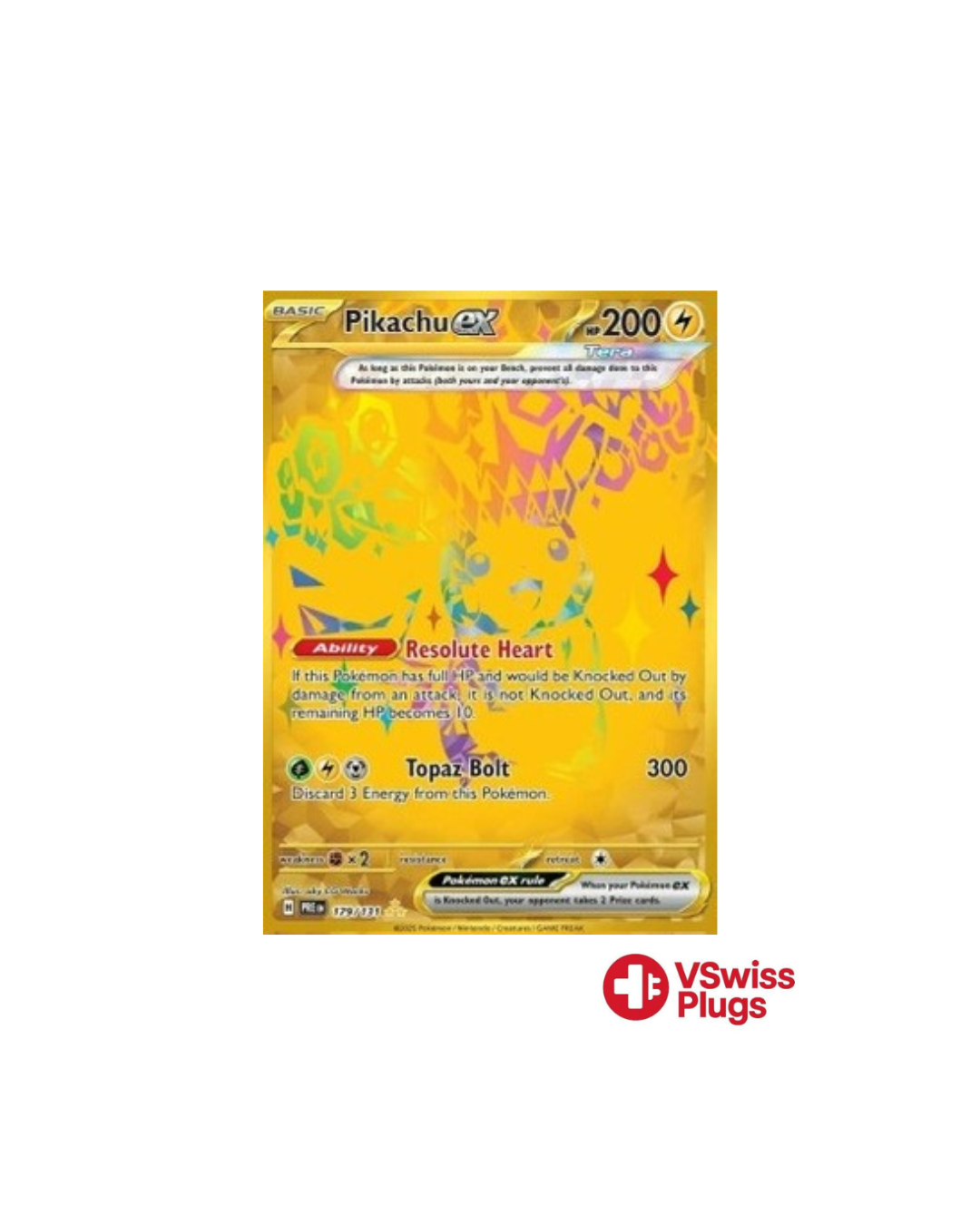 Pikachu EX 179/131 EN