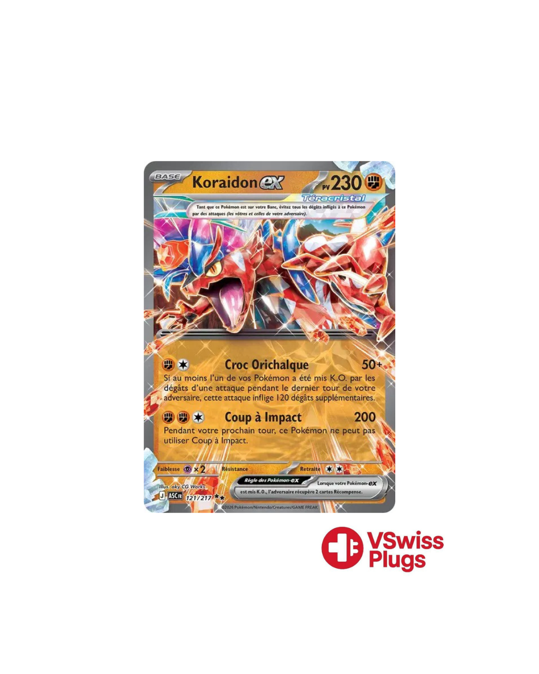 Koraidon EX 121/217 FR