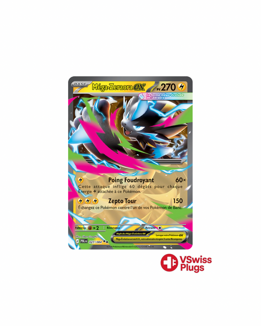 Méga-Zeraora EX 027/084 FR