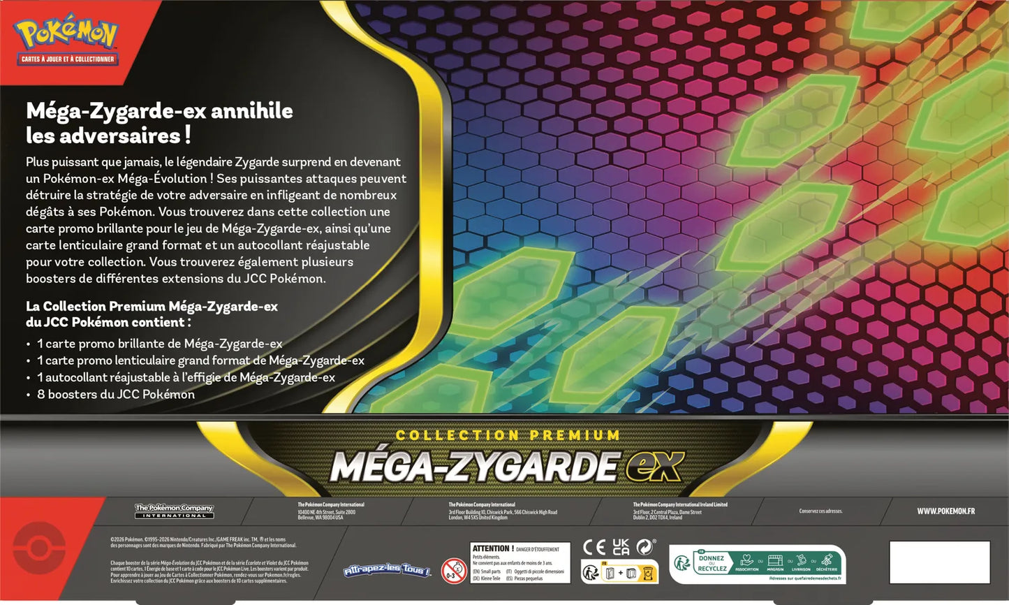 Collection Premium Méga-Zygarde EX FR
