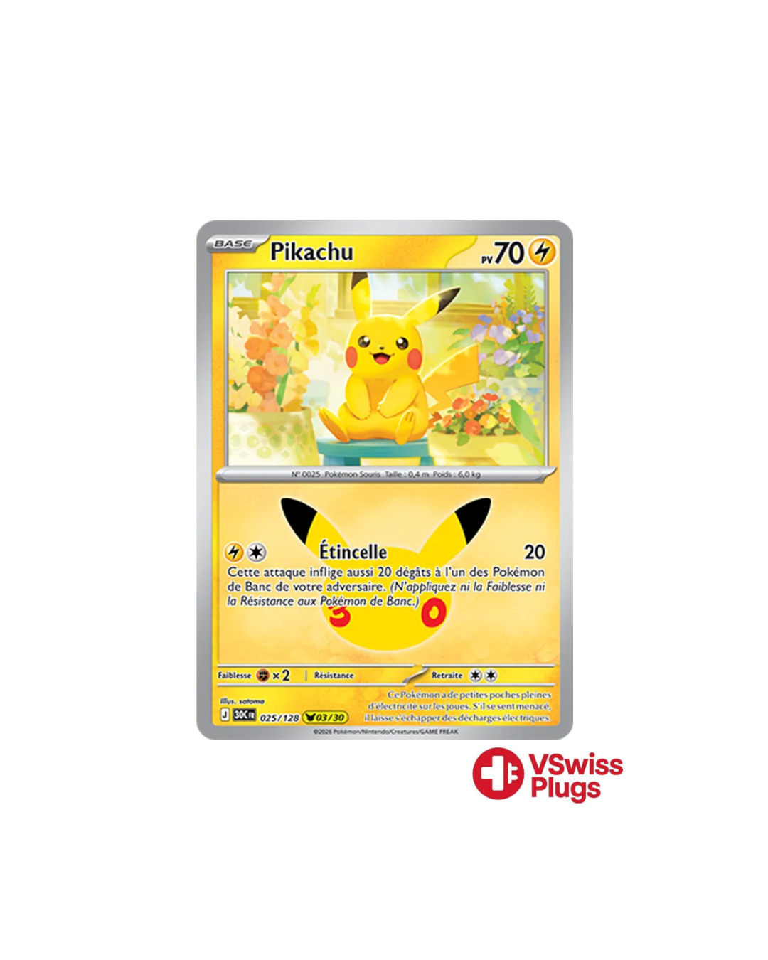 Pikachu 30 ans Célébrations FR