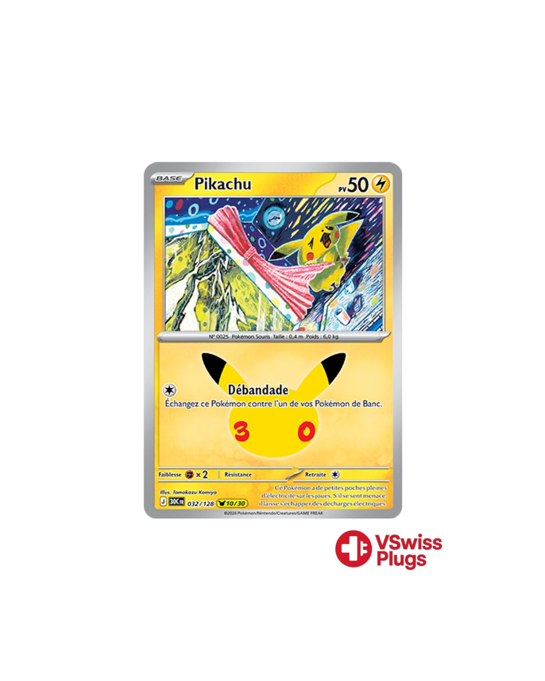Pikachu 30 ans Célébrations FR