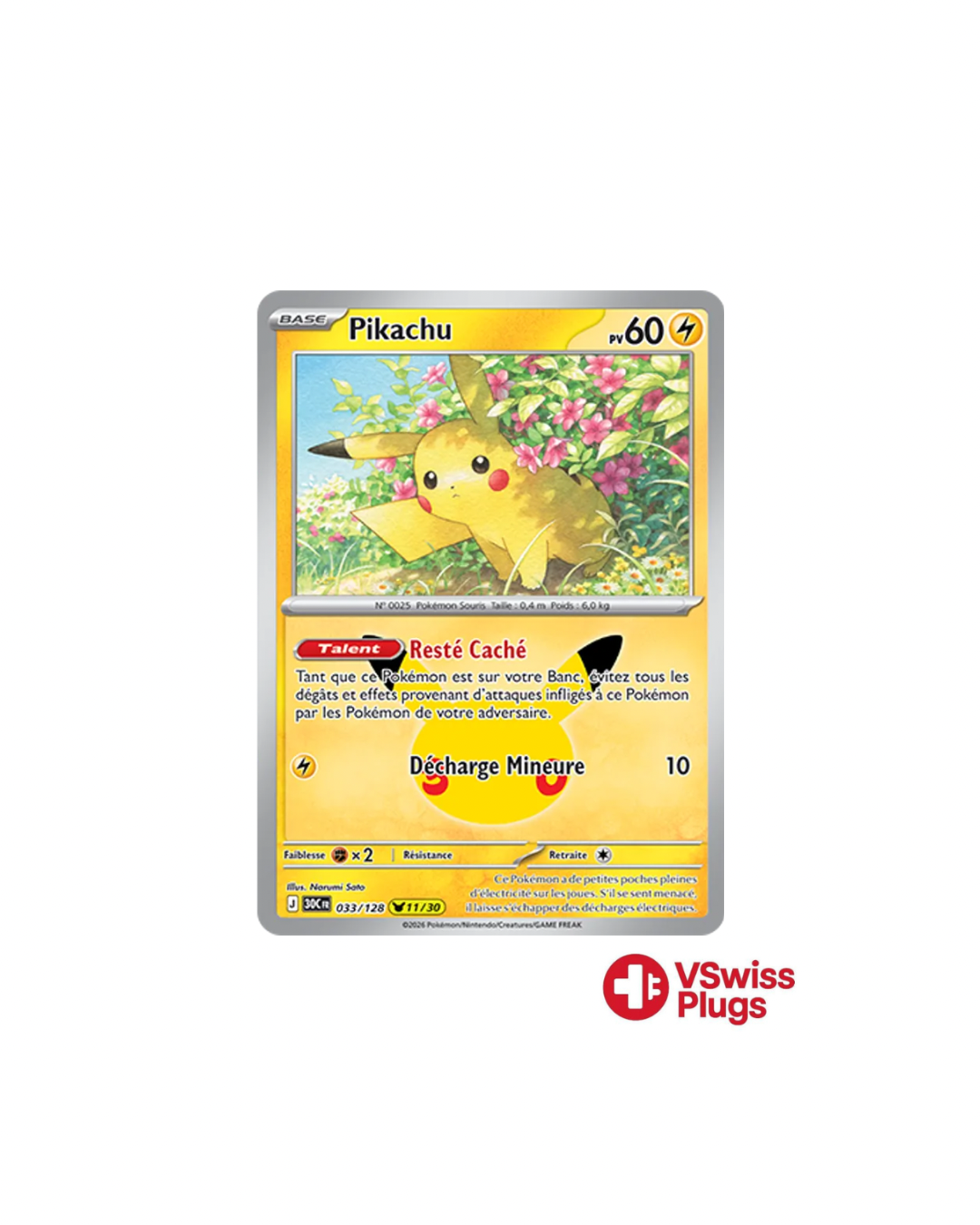 Pikachu 30 ans Célébrations FR