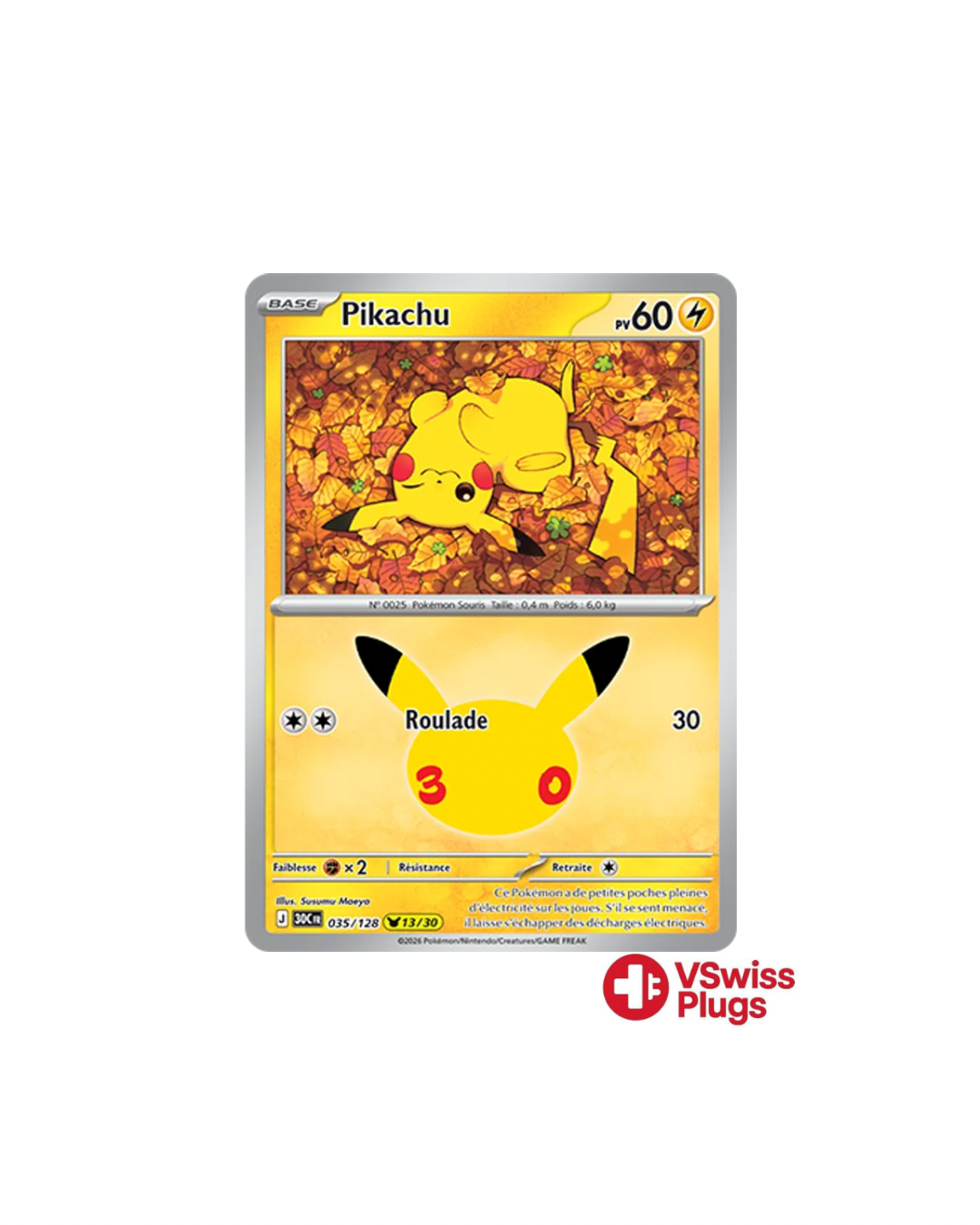 Pikachu 30 ans Célébrations FR