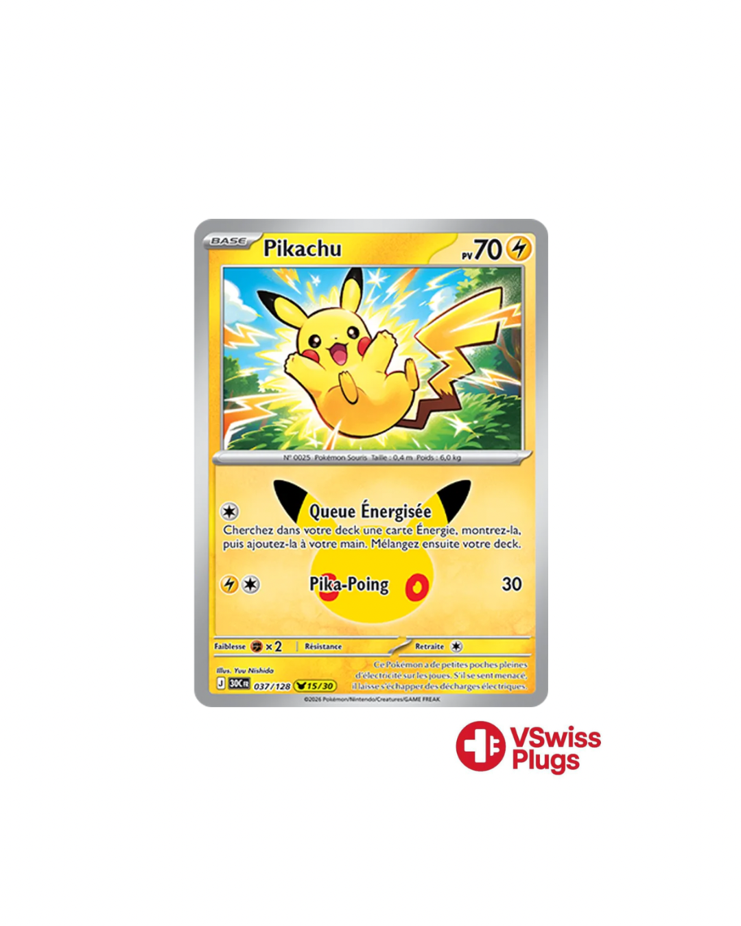 Pikachu 30 ans Célébrations FR