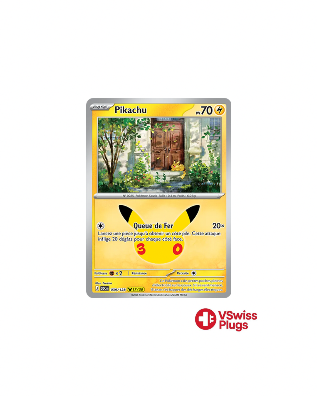 Pikachu 30 ans Célébrations FR