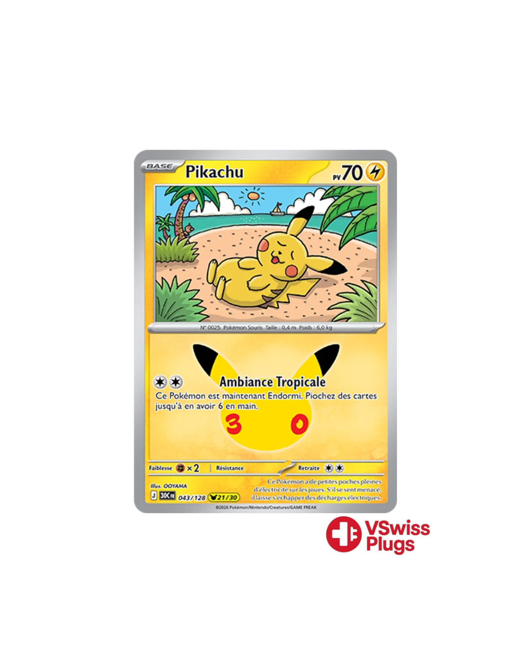 Pikachu 30 ans Célébrations FR