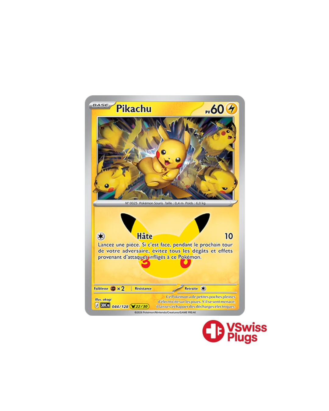 Pikachu 30 ans Célébrations FR