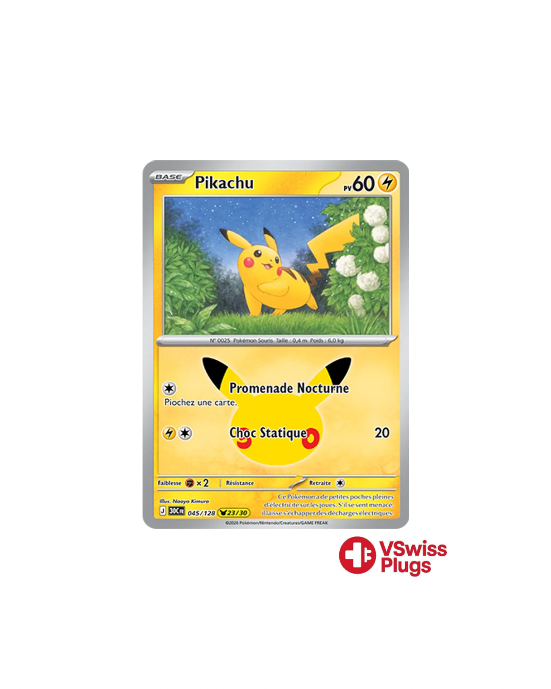 Pikachu 30 ans Célébrations FR