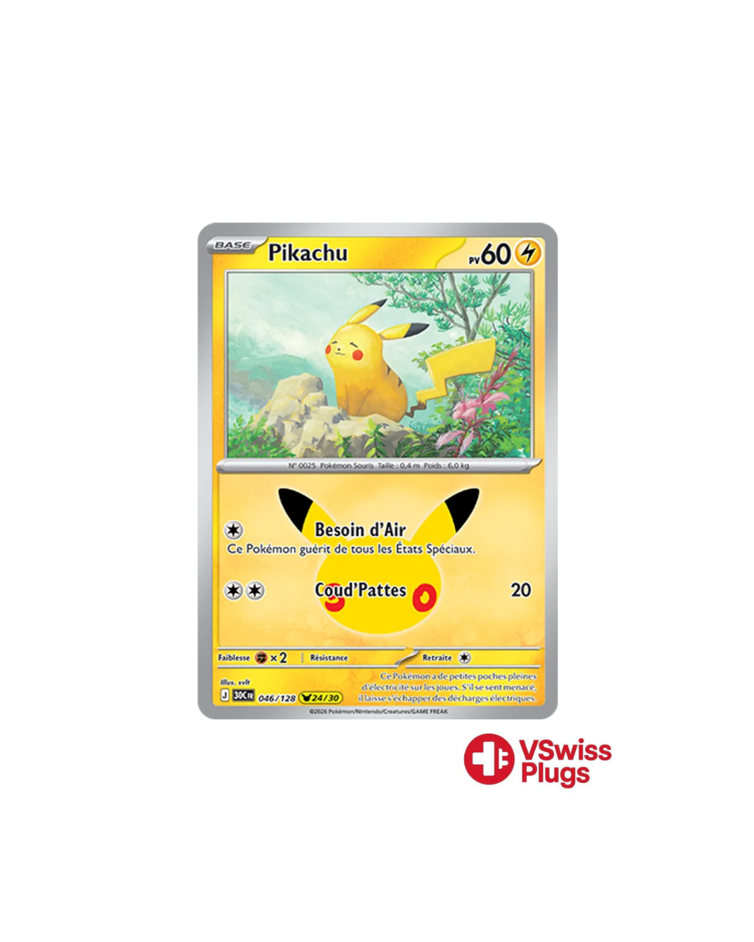 Pikachu 30 ans Célébrations FR
