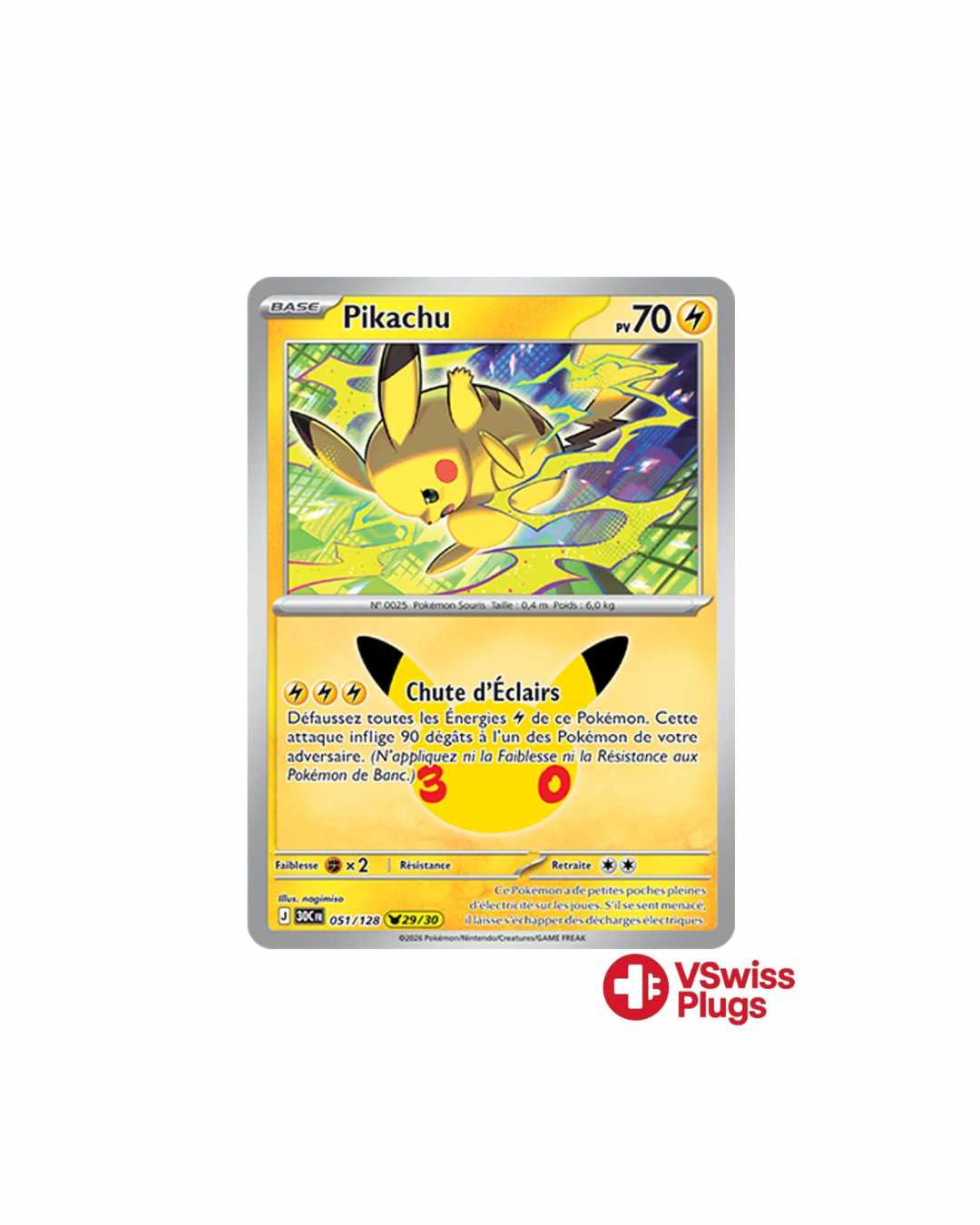 Pikachu 30 ans Célébrations FR