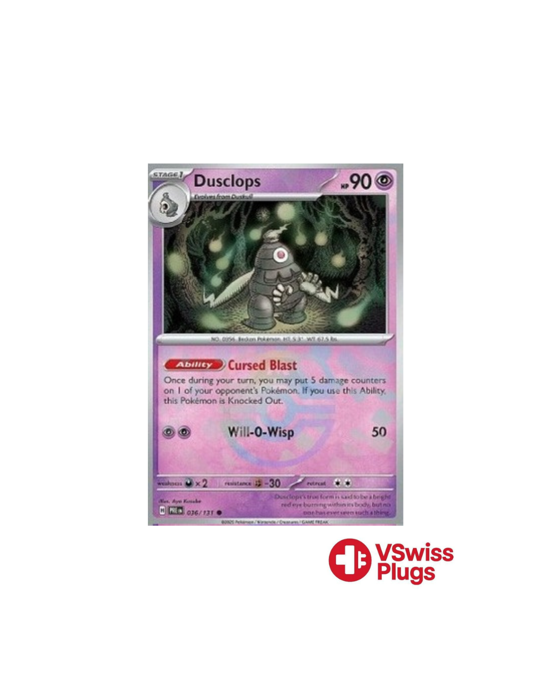 Dusclops MASTERBALL 036/131 EN