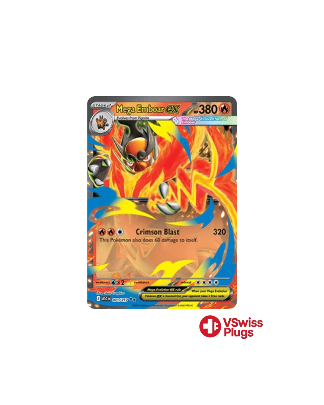 Mega Emboar 031/217 EN