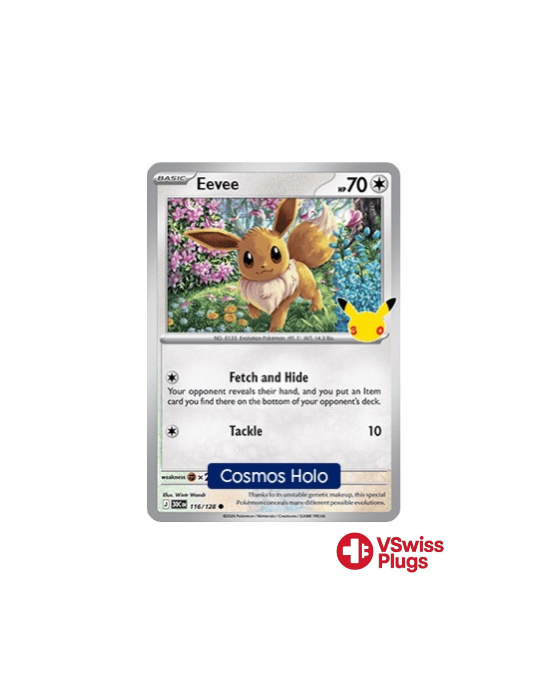 Eevee Cosmos Holo 116/128 EN