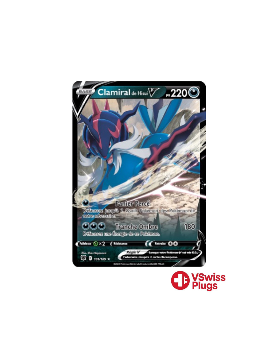 Clamiral de Hisui V 101/189 FR