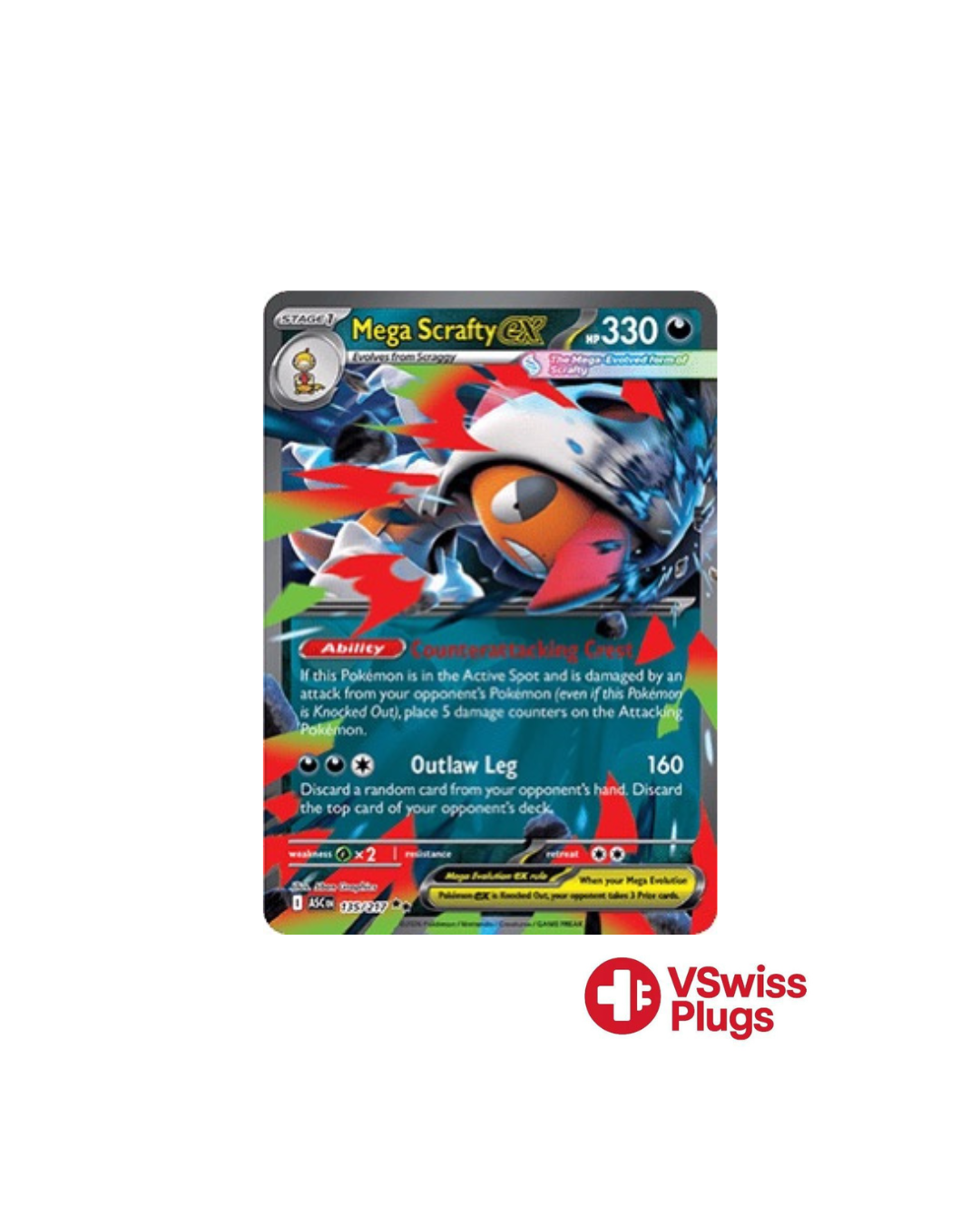 Mega Scrafty EX 135/217 EN