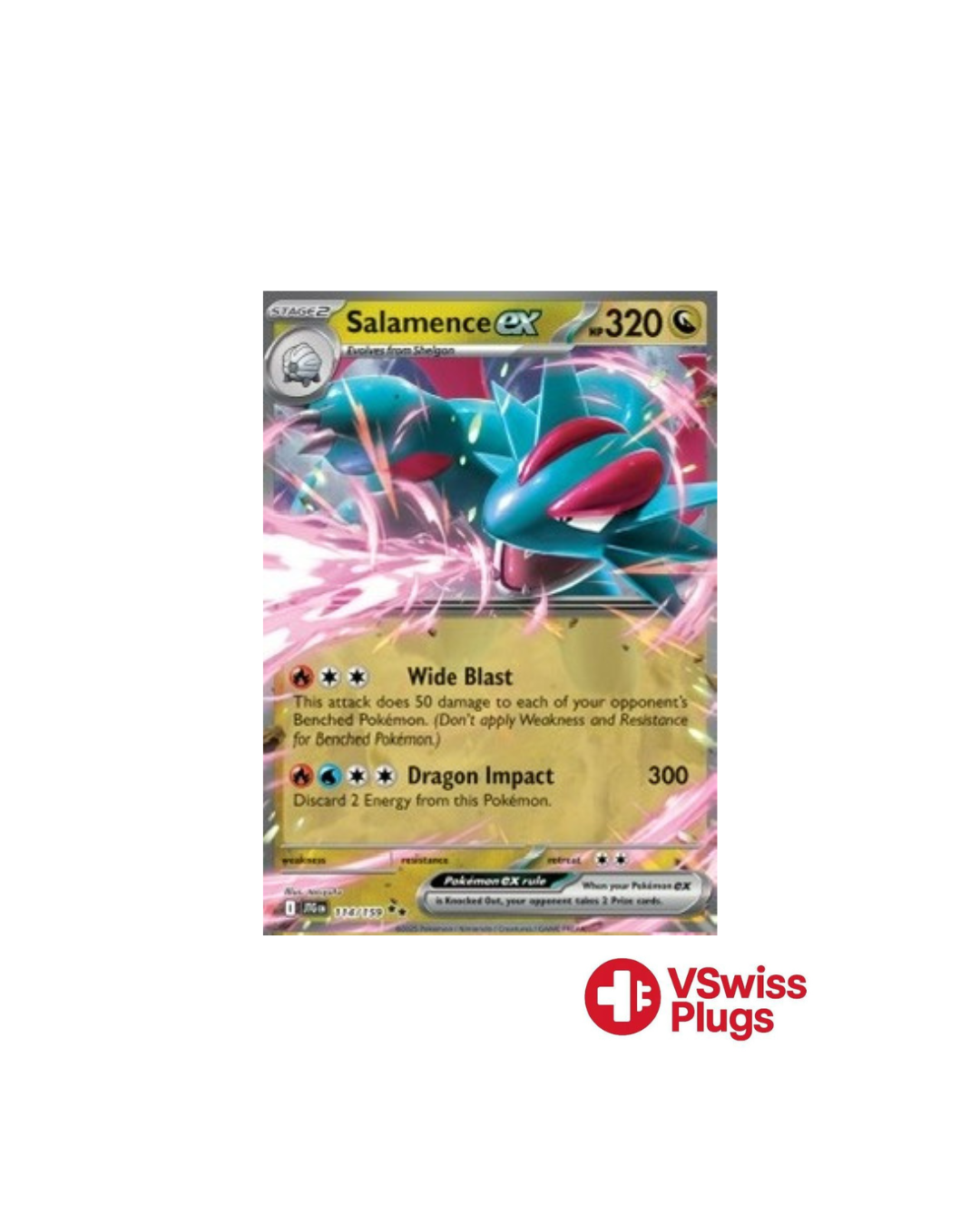 Salamence EX 114/159 EN