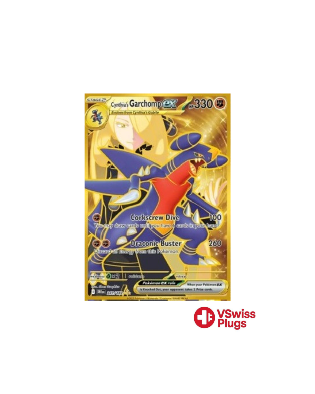 Cynthia’s Garchomp EX 241/182 EN