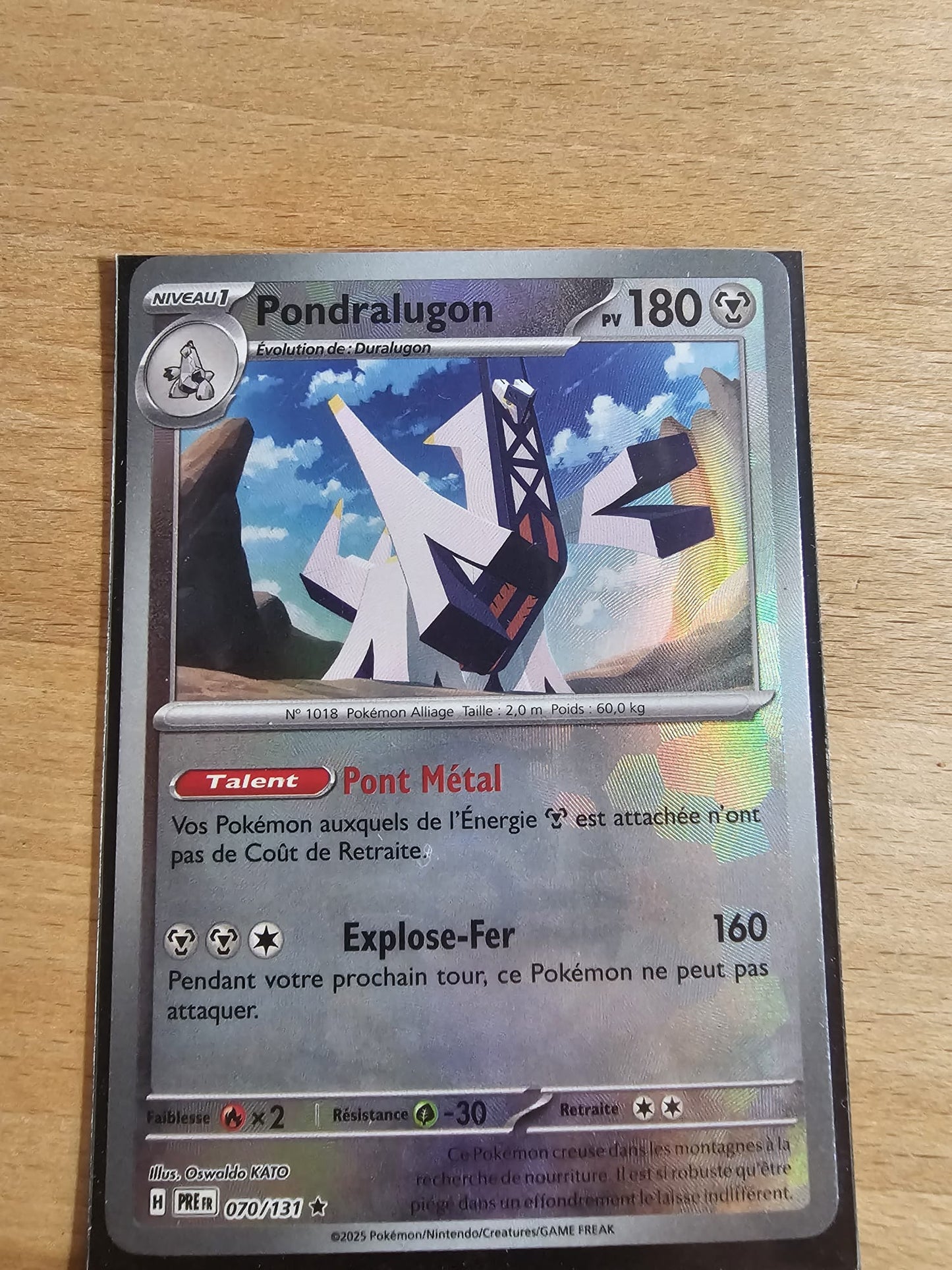 Pondralugon MASTER BALL 070/131 FR