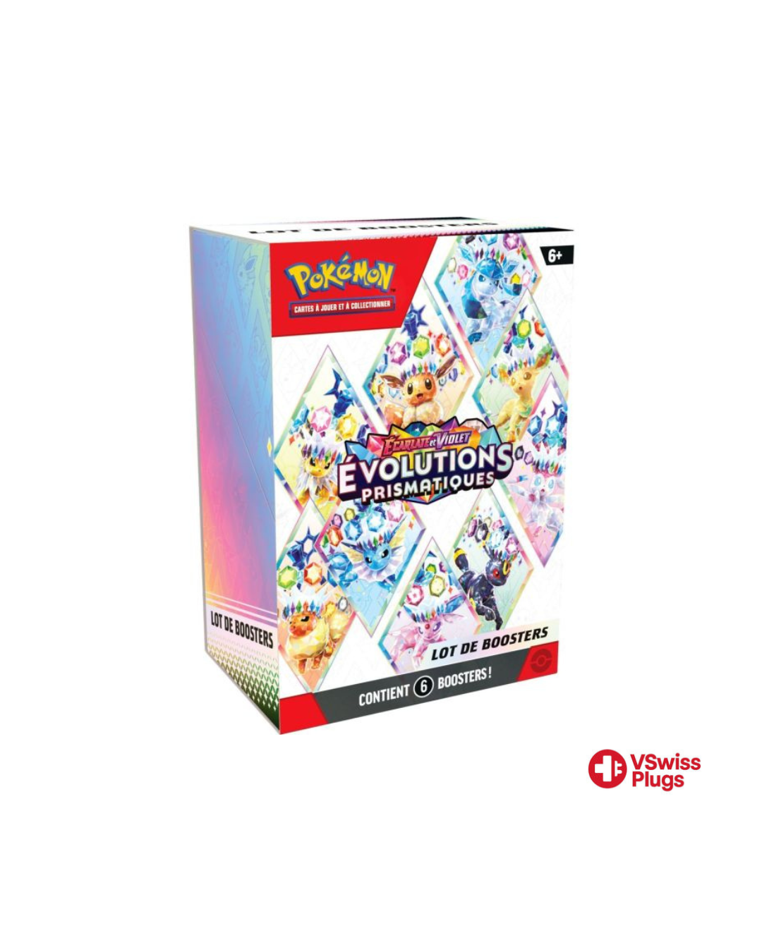 Bundle Boosters Scellés Evolutions Prismatiques FR