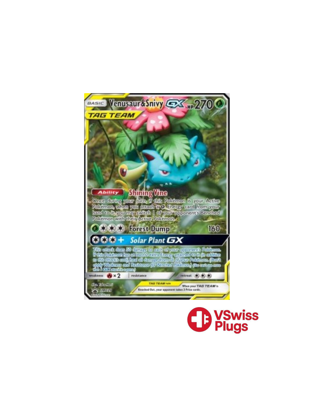 Venusaur& Snivy GX SM229 EN