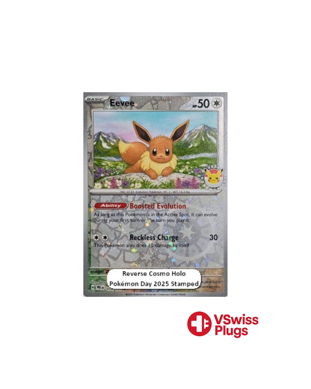 Évoli Pokémon Day 2025 Stamped 074/131 FR