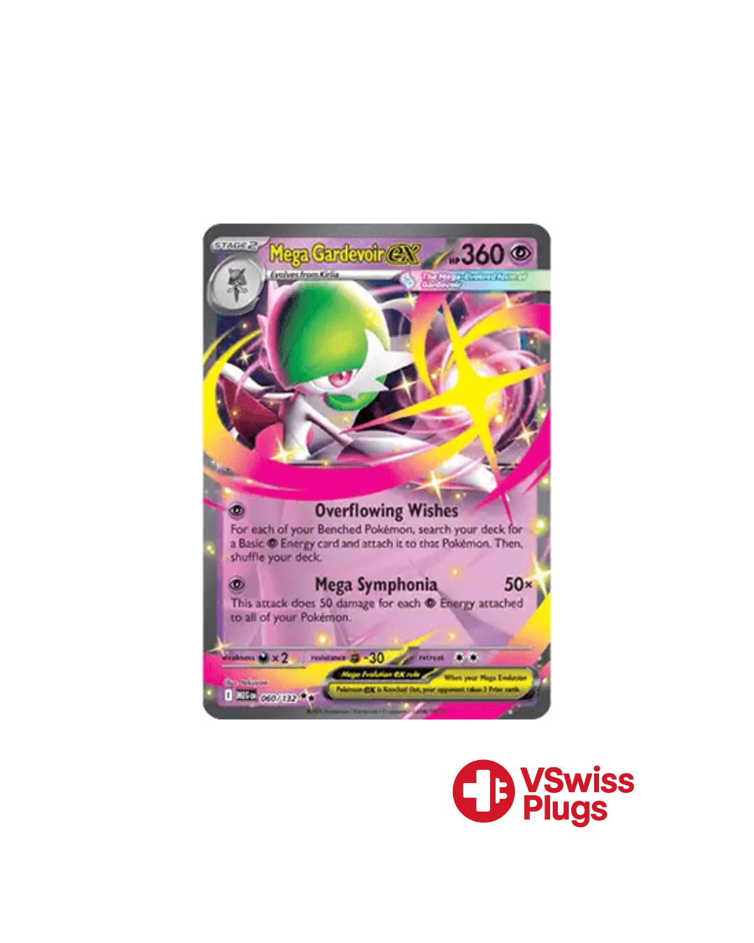 Mega Gardevoir EX 060/132 EN