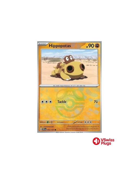 Hippopotas MASTER BALL 052/131 FR
