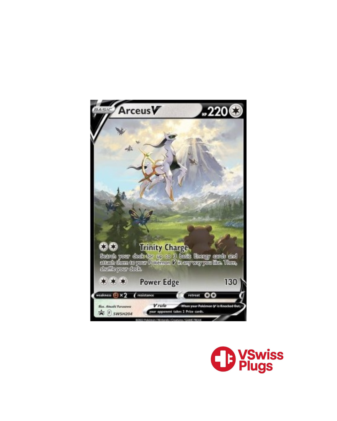Arceus V SWSH204 EN