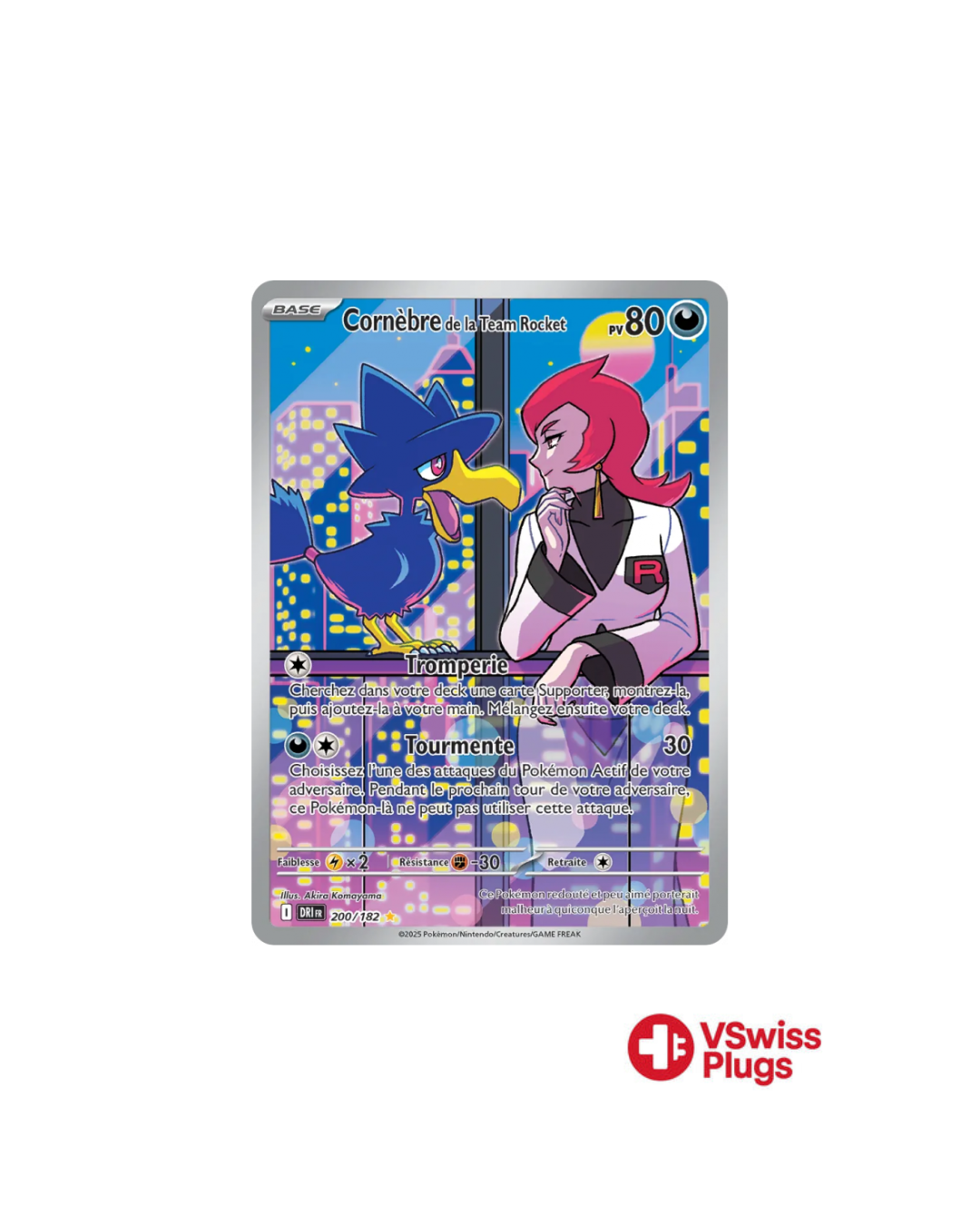 Cornèbre de la Team Rocket 201/182 FR