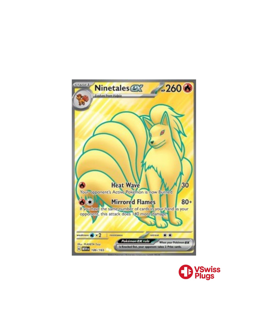 Ninetales EX 186/165 EN