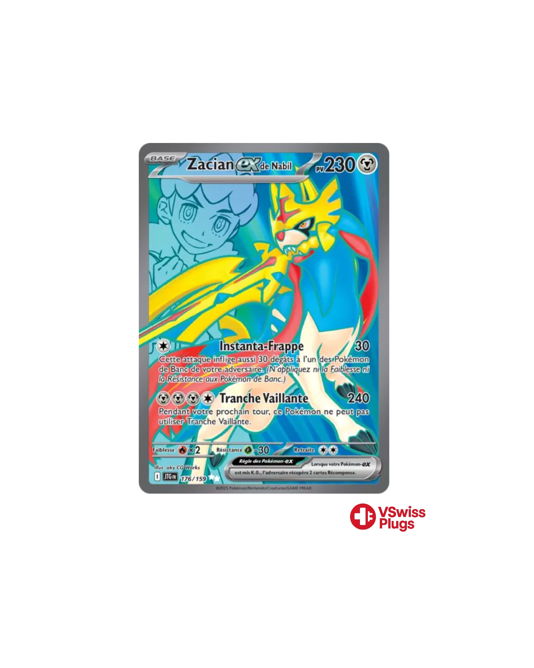 Zacian EX von Nabil 176/159 FR