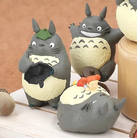 Mon Voisin Totoro - Assortiment de 6 figurines Collection Totoro