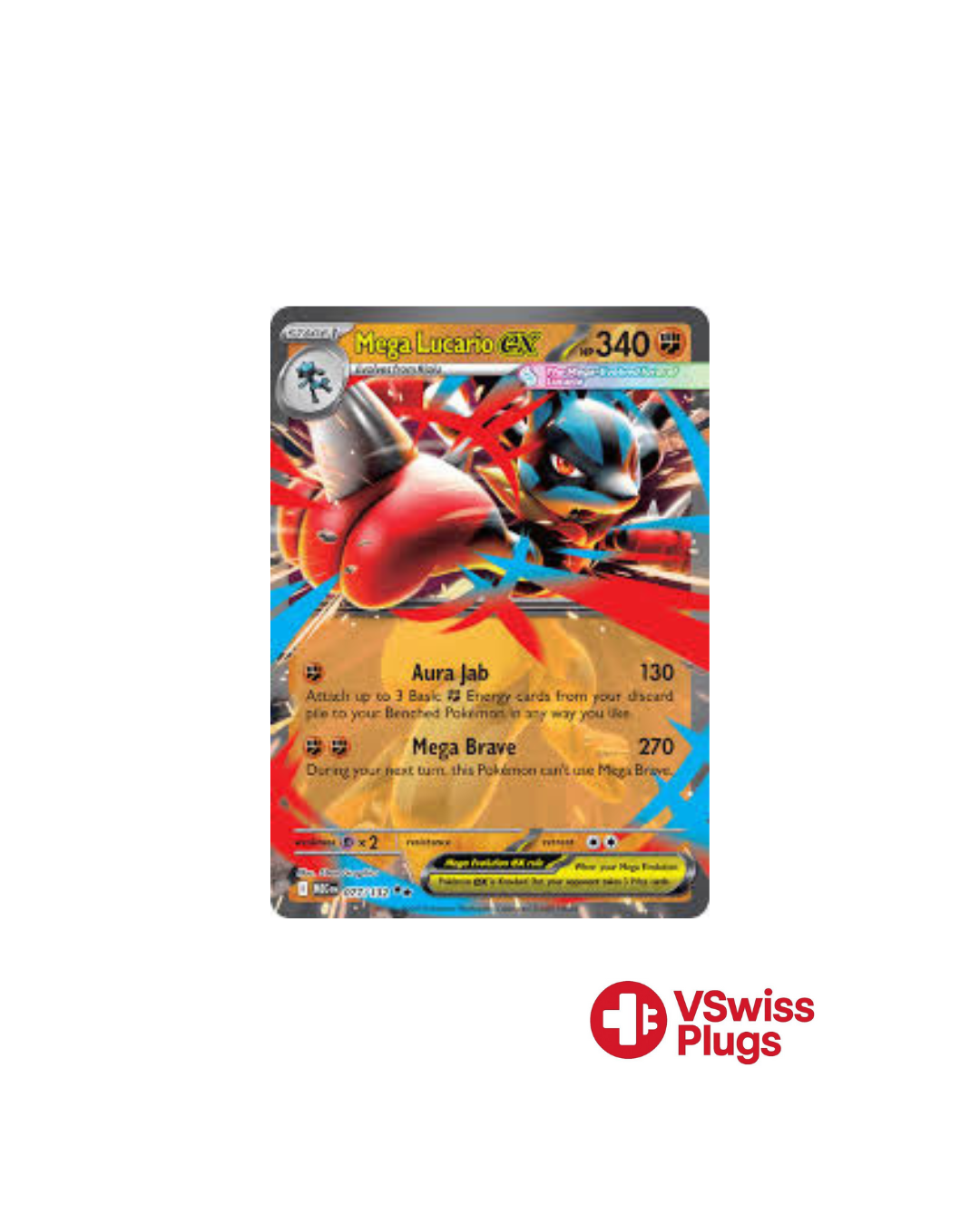 Méga-Lucario EX 077/132 FR