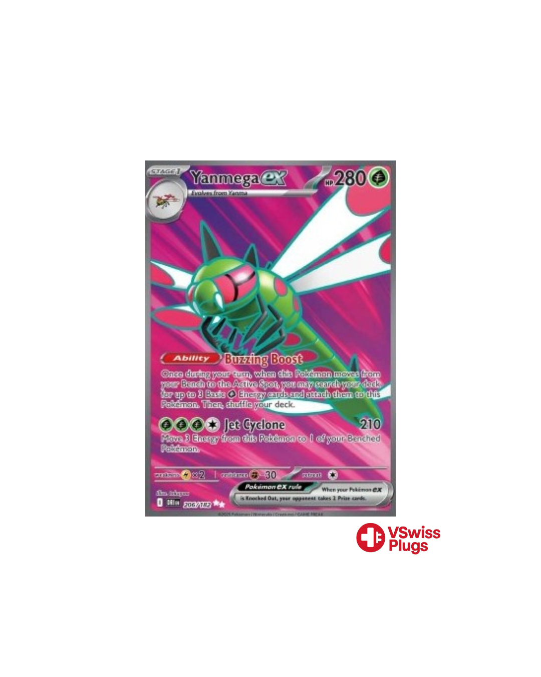 Yanmega EX 206/182 FR