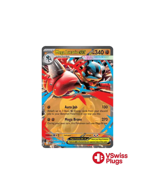Mega Lucario EX 077/132 EN
