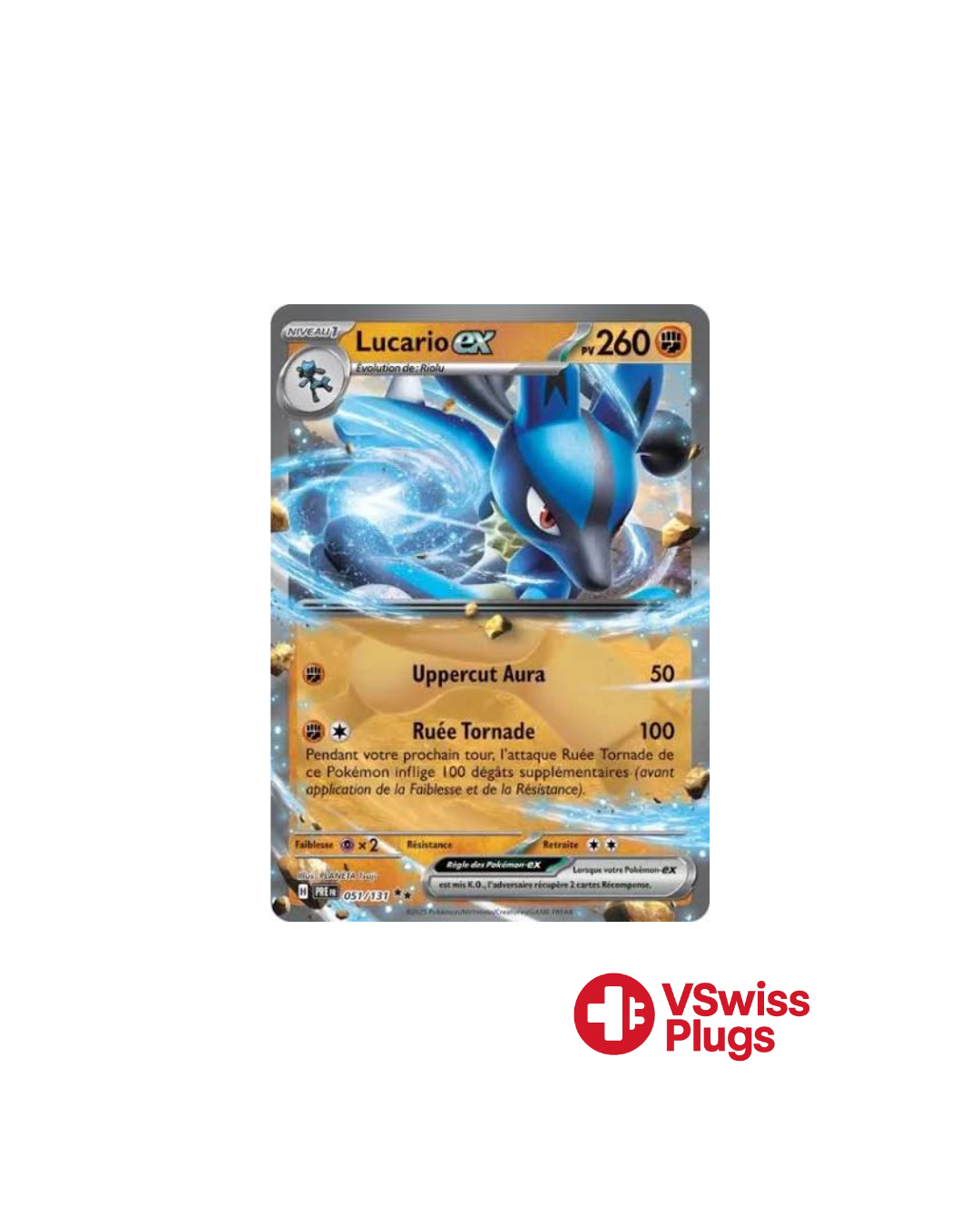 Lucario EX 051/131 FR