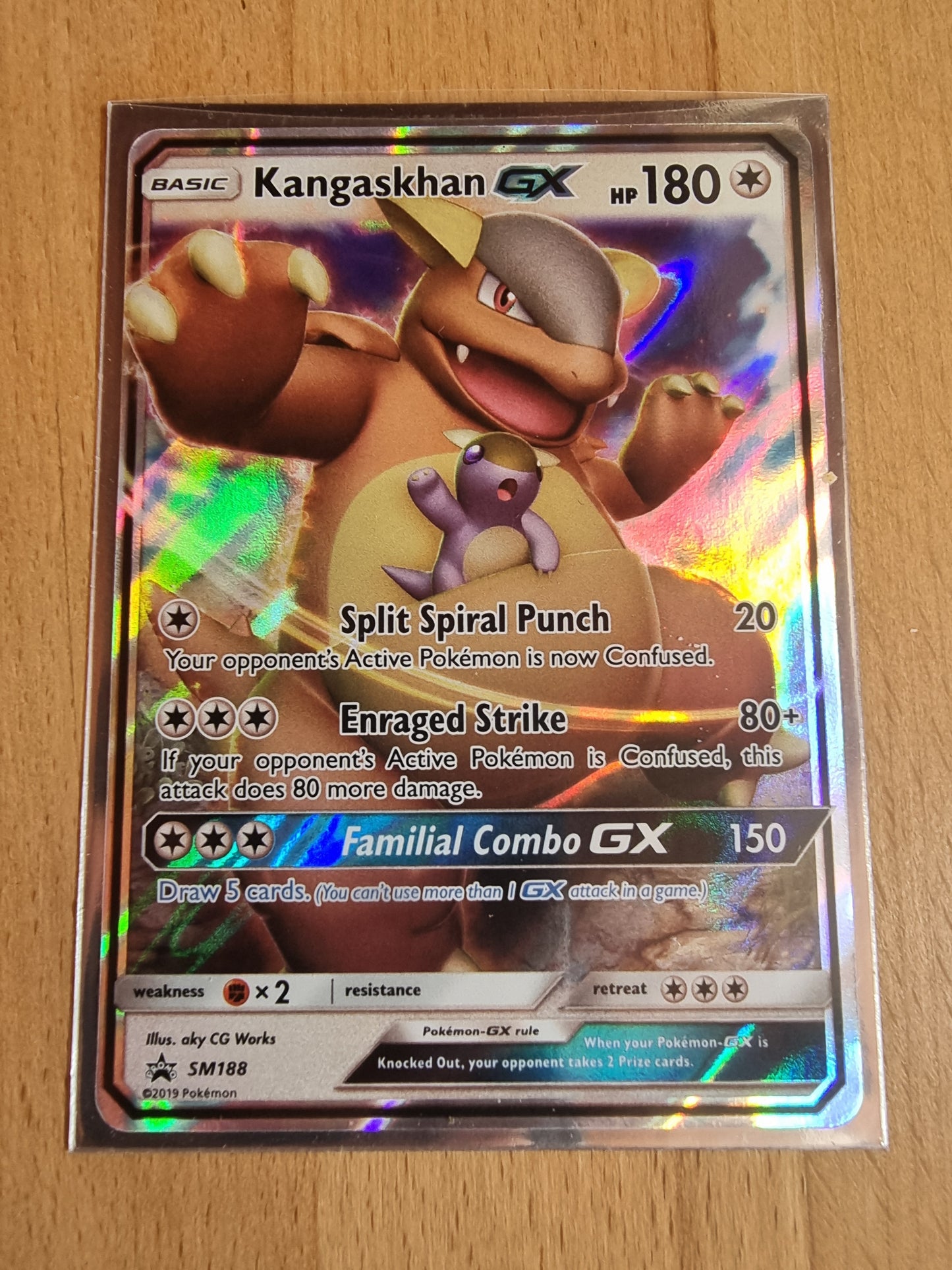 Kangaskhan GX SM188 EN